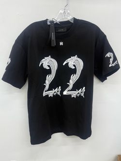Amiri Black 22 Graphic T-Shirt