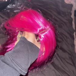 Pink Wig