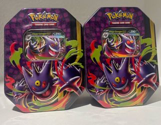 2 Mega Gengar Ex Moonlit Tins