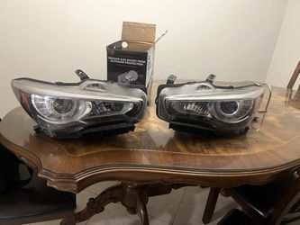 Infiniti Q50 Oem Headlights 