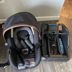 Baby car seat and support