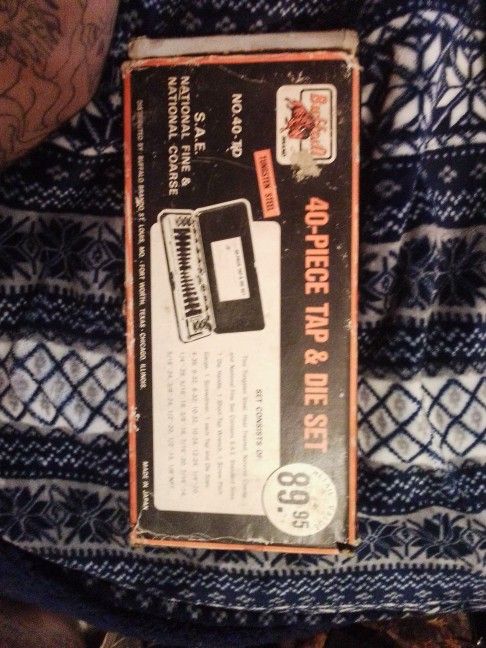 Buffalo Tap And Die Set Very Old