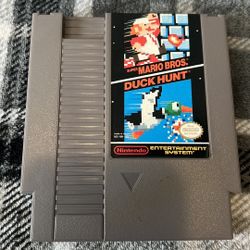 Super Mario Bros Duck Hunt NES Authentic Nintendo Entertainment System 1985