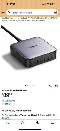 UGREEN Nexode 200W GaN USB C Charging Station