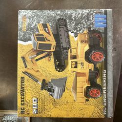 Rc Excavator And Truck 