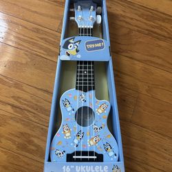 NWT 16" Bluey Ukulele for Kids 