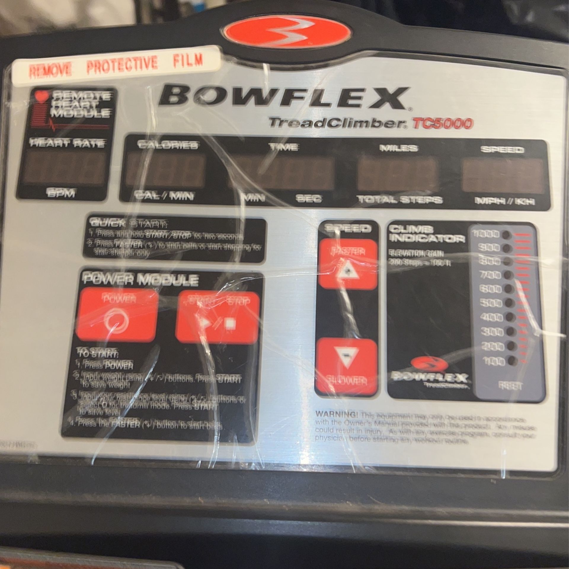 Bowflex Treadclimber TC5000