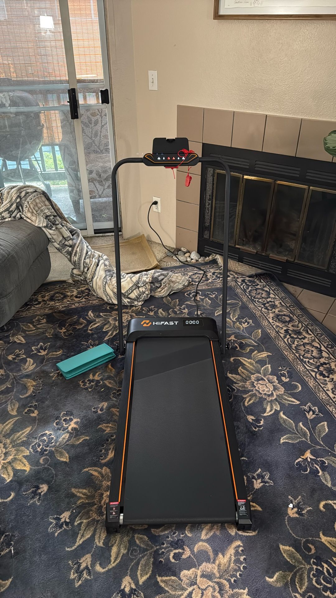 HIFast Walking Pad, Under Desk Treadmill for Home Office
