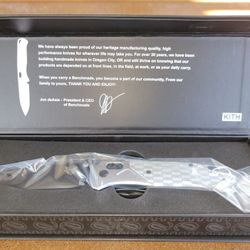 Kith X Benchmade Bugout