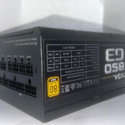 EVGA SuperNOVA Power Supply 850 Ga, 80 Plus Gold 850W, Fully Modular, ECO Mode with Dbb Fan, Compact 150mm Size 