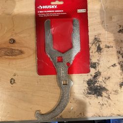 3 Way Plumbers Wrench 