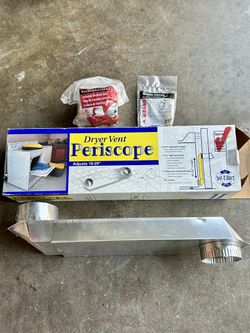 New Dryer Vent Periscope Kit