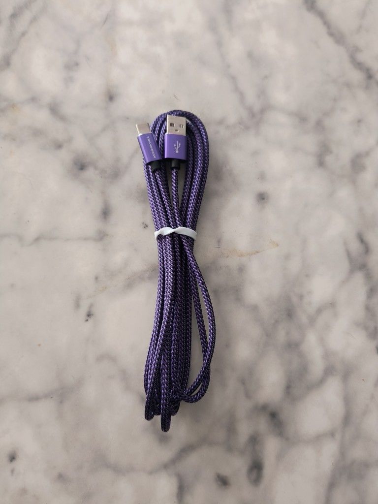 10FT USB To Type-C Fast Charging Cable 