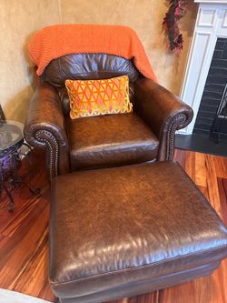 Richfield Traditional 4-Piece Leather Collection - Brown