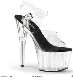 Stilettos Platform Tacones  By Pleaser Sexy Than Ever Heels🔥    Size: 5-10  Heel: 7"