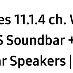 **NEW** Samsung Surround System
