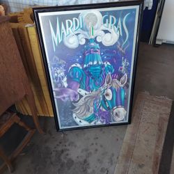 Mardi Gras Framed Picture 
