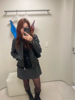 Leather jacket