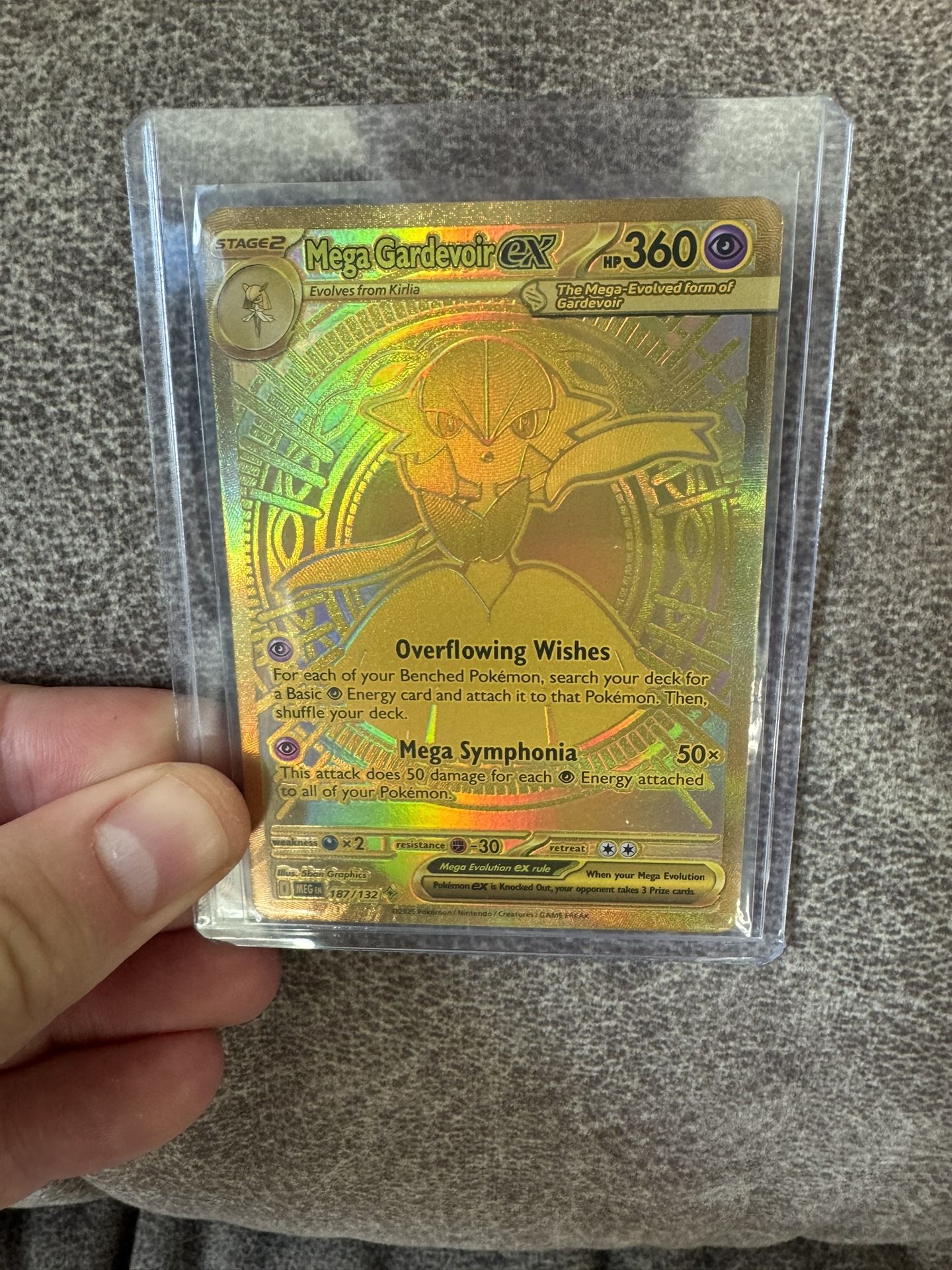 Hyper Mega Rare Mega Gardevoir Ex (Mega Evolution) - 187/132