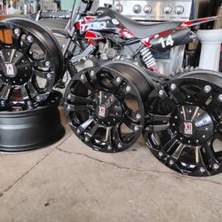 XD Series Monster Matte Black Rims 18''