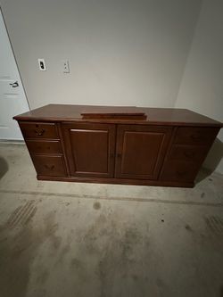 Solid Wood Credenza