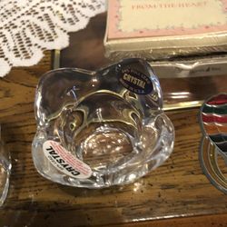 Crystal Glass & Little Fruit In Bowl