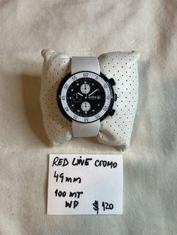 RED LINE CRONO WATCH 49mm