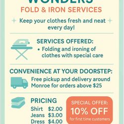 Folding & Ironing 