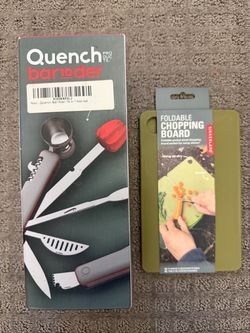 Bar Tools & Cutting Board