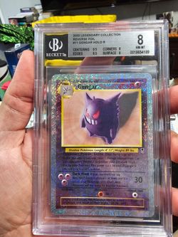 Gengar legendary reverse holo beckett 8