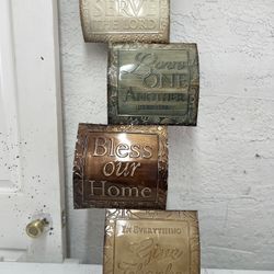 Christian And Catholic Decorations Old Never Used (normal Wear)