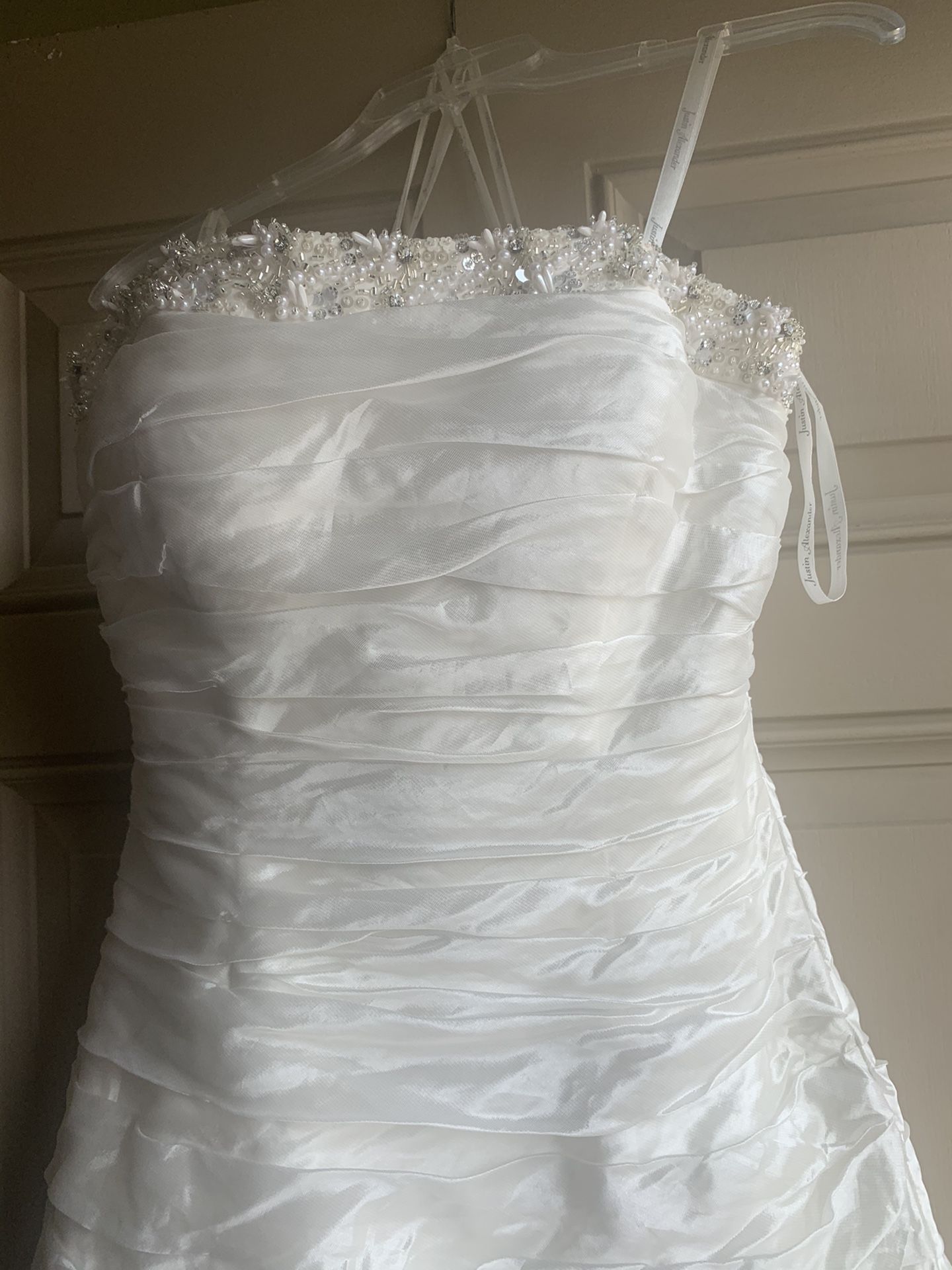 Justin Alexander wedding dress size 10 new