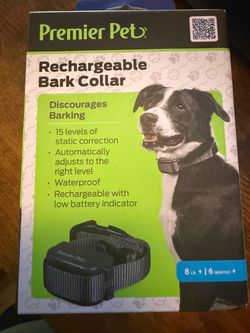 Rechargeable bark collar