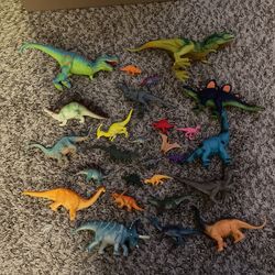 Lot Of Dinosaurs. 