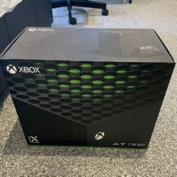 Microsoft Xbox Series X 1TB Video Game Console - Black, sparely unused