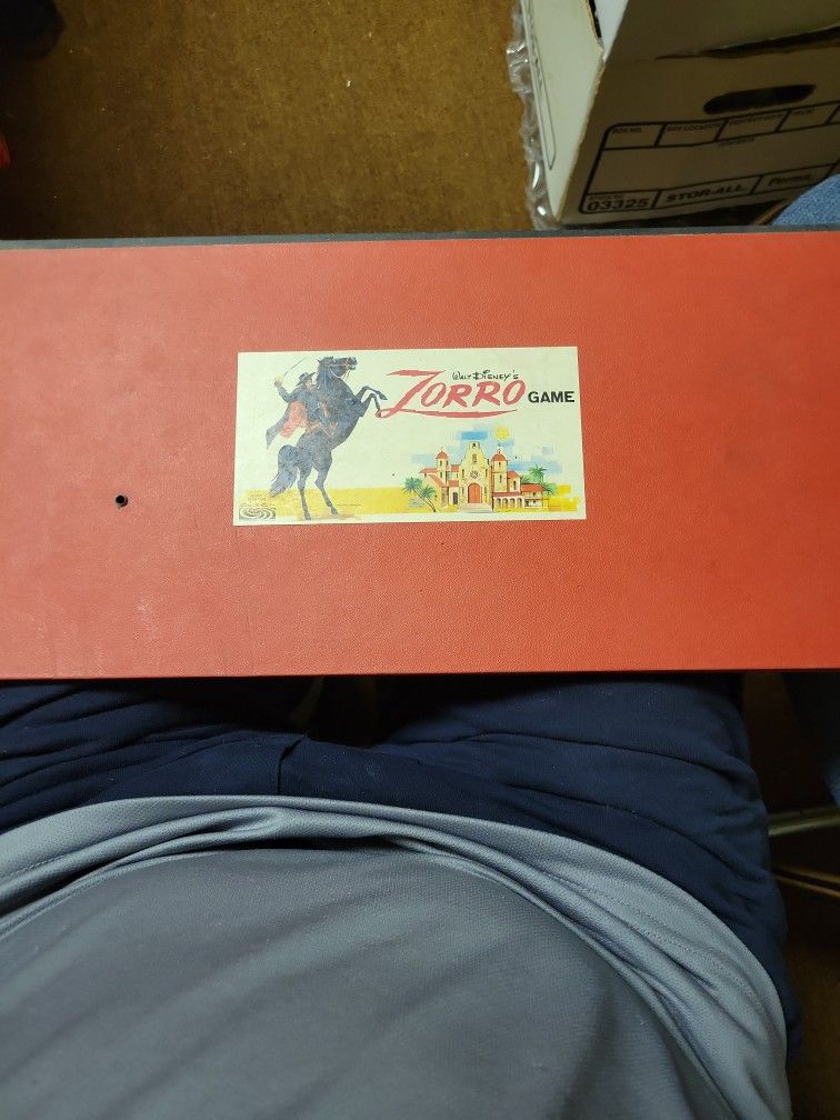 Zorro Game.   Board Only