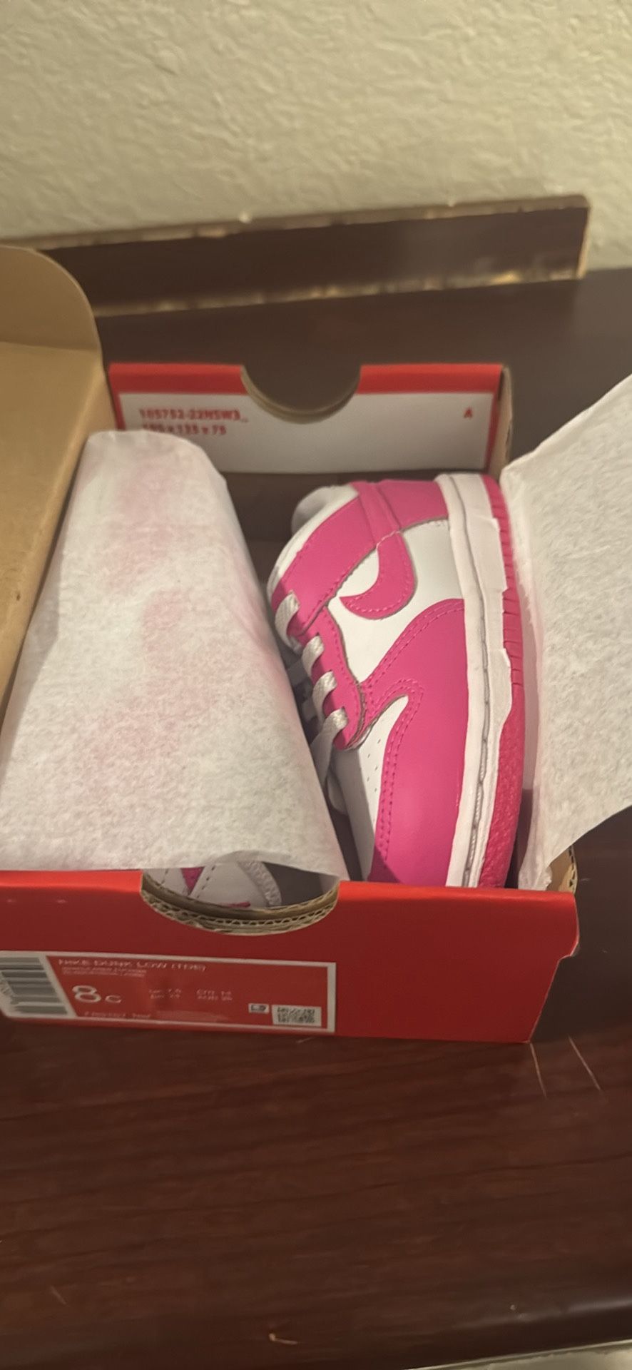 Girl 8c Nike Dunks Brand New In Box