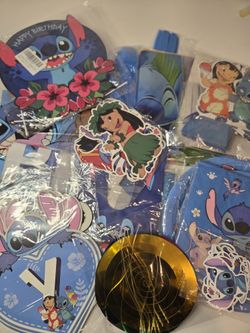 #3 Stitch Birthday Party Decorations 