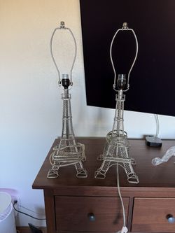 Pair of Eiffel Tower Lamps 