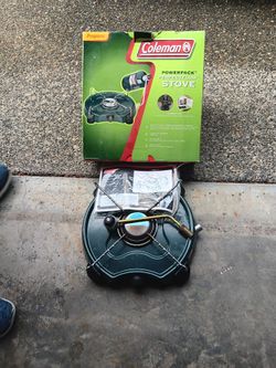 Coleman PowerPoint 1 burner camping stove