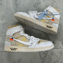 Jordan 1 Retro High Off-White Euro (USED NO BOX)