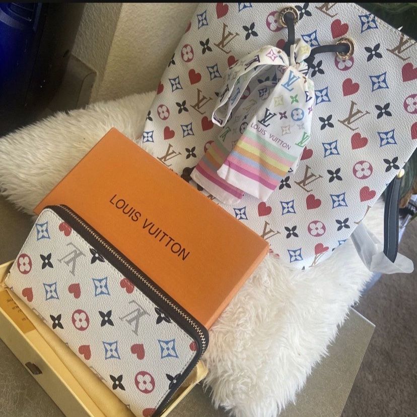3 Piece Ladies bag & Wallet