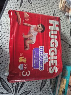 Huggies diapers size 3