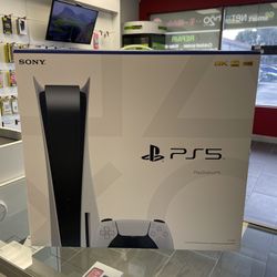 PS5 With Blue Ray Disc