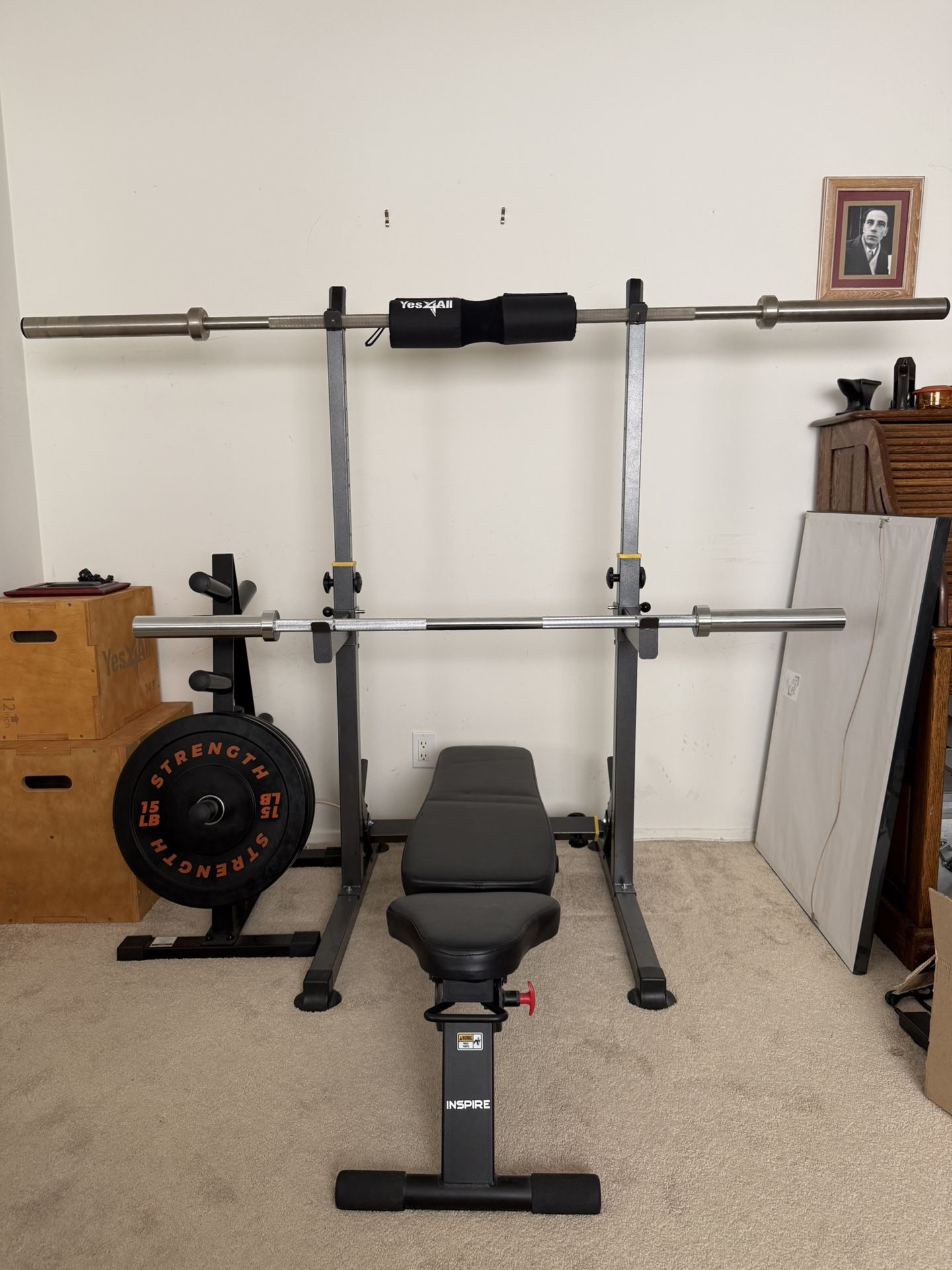 🏋️ Complete Home Gym Starter Set – $330 (Bundle Only)