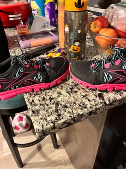 Reebok Women's Running Sneakers Black Pink
