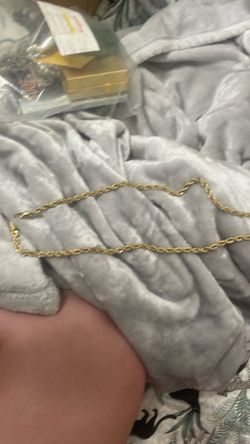 Gold necklace