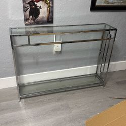 Console Table With Matching Side Table