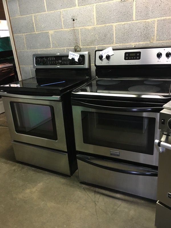 Appliances washer dryer microwave dishwasher stainless steel oven all on sale