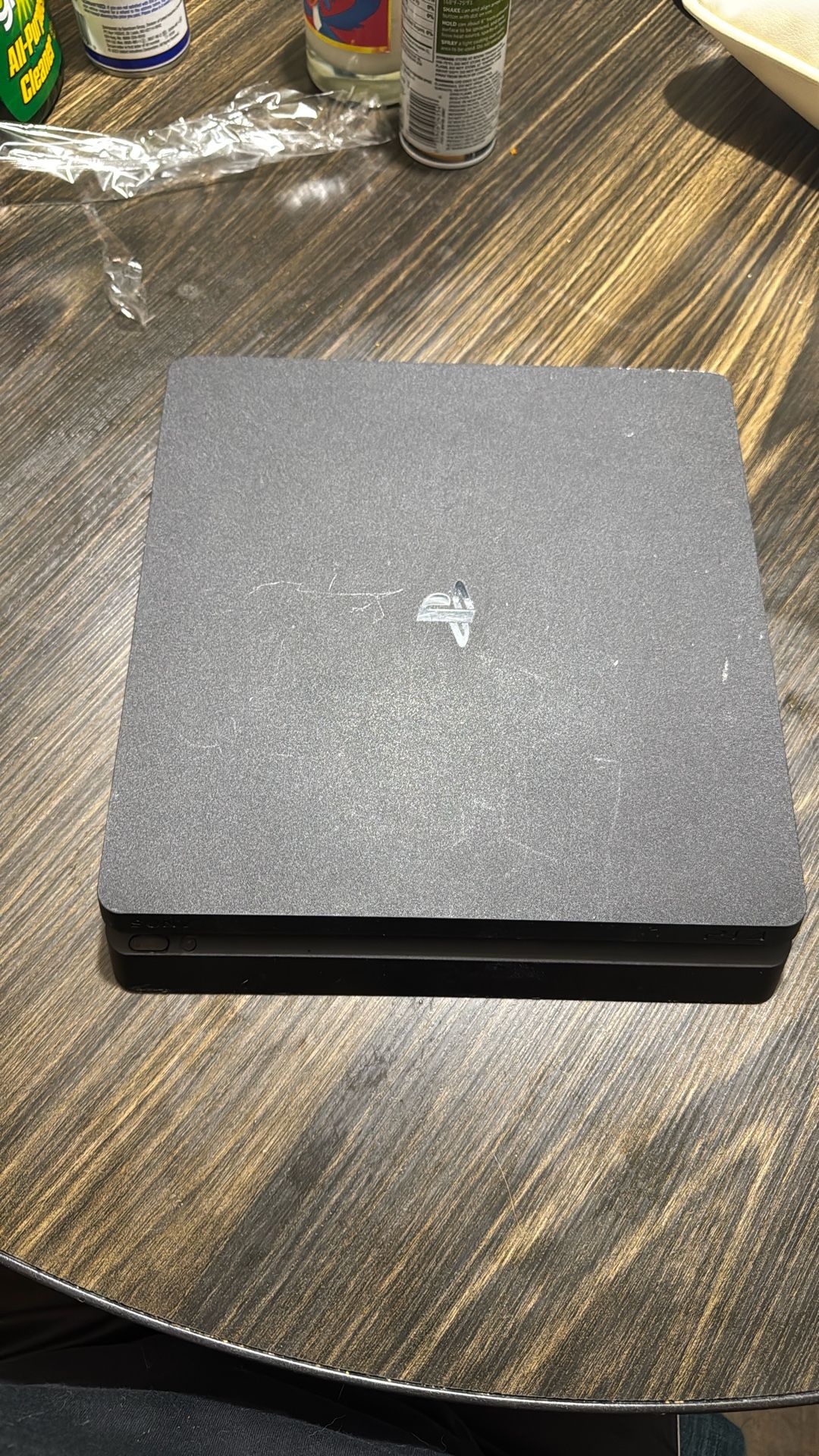 PS4 slim 500GB with power cord and HDMI cord